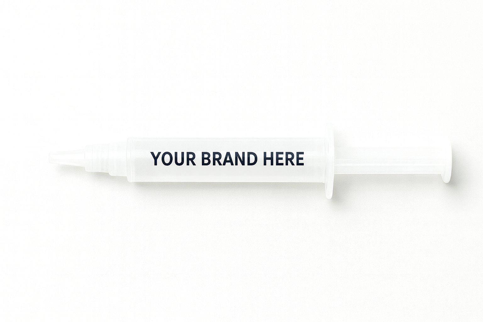 Custom Branded At Home Whitening Syrines